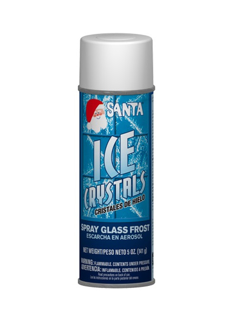 Santa Winter White Christmas Ice Crystals Spray - 5 Ounces
