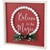"Believe in the Magic" Framed Christmas Wall Sign - 9.75"